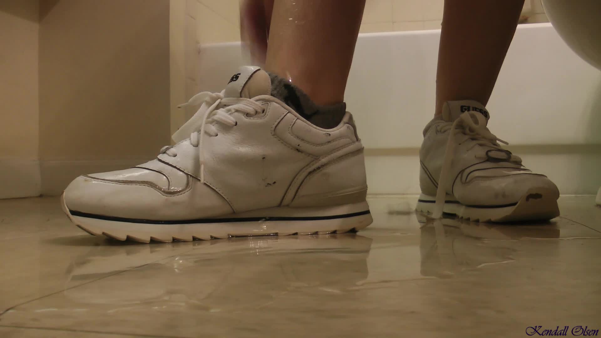Soggy Athletic Sneakers - January 10, 2016