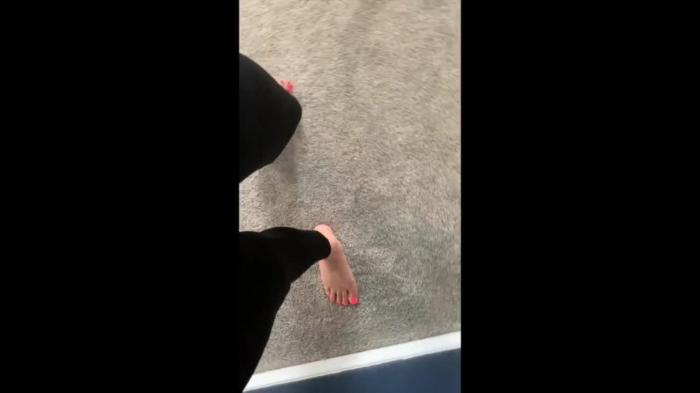 Socks Shoes Lotion Bare Feet Footjob