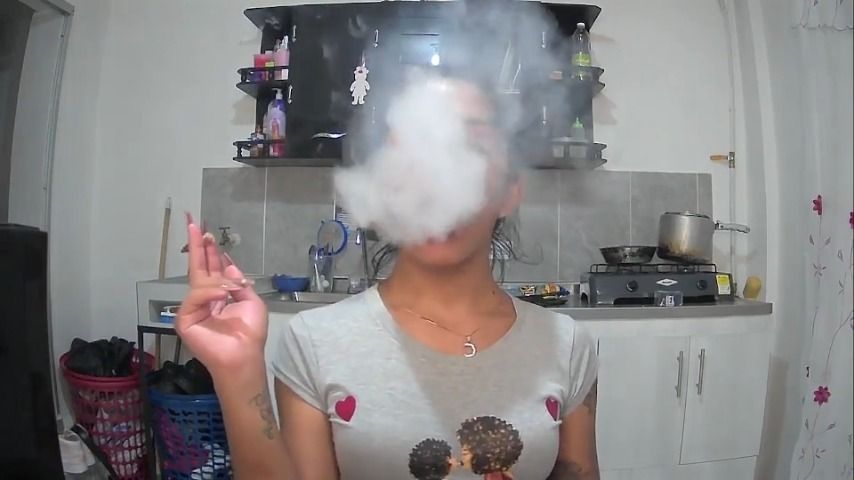 fetish~ smoking weed