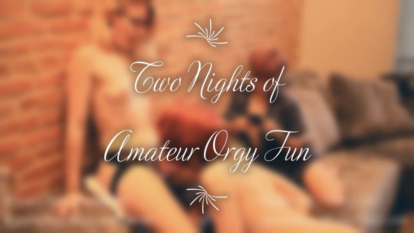River Gray Two Nights Of Amateur Orgy Fun