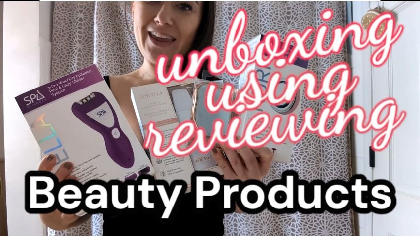 Unboxing, Using, and Reviewing Beauty Products - January 15, 2025