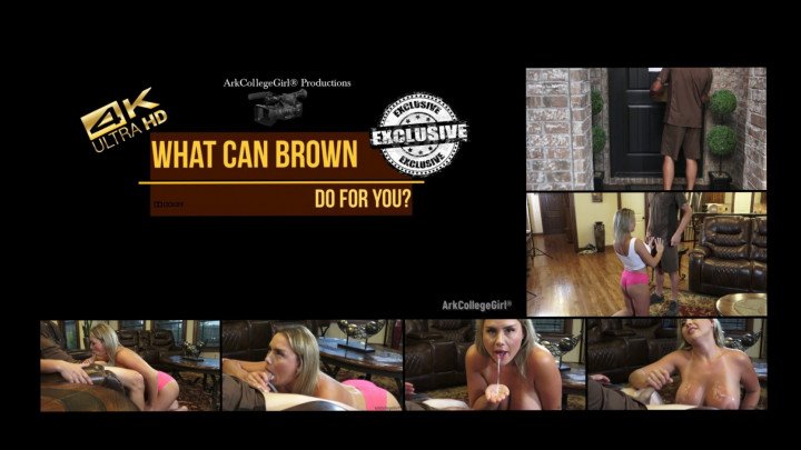 Arkcollegegirl What Can Brown Do For Bj For Ups Guy