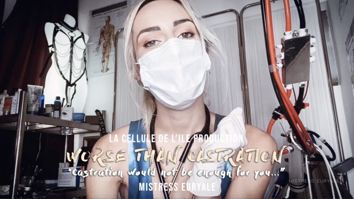 Mistress Euryale Worse Than Castration