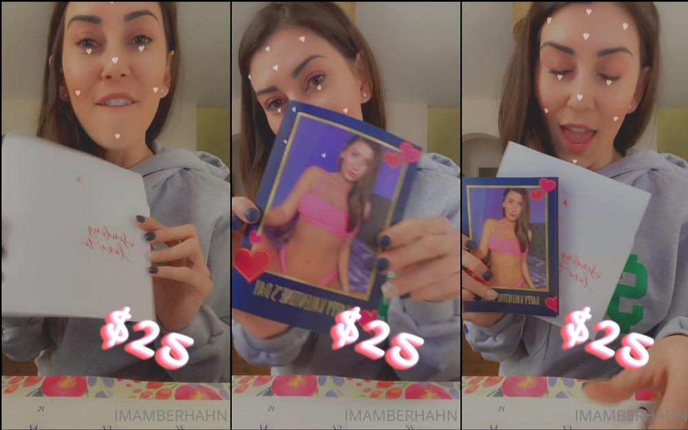 imamberhahn 02 02 2021 2022983734 Get your signed Valentines Day Card  $25   Just tip and send me your mailing address    So