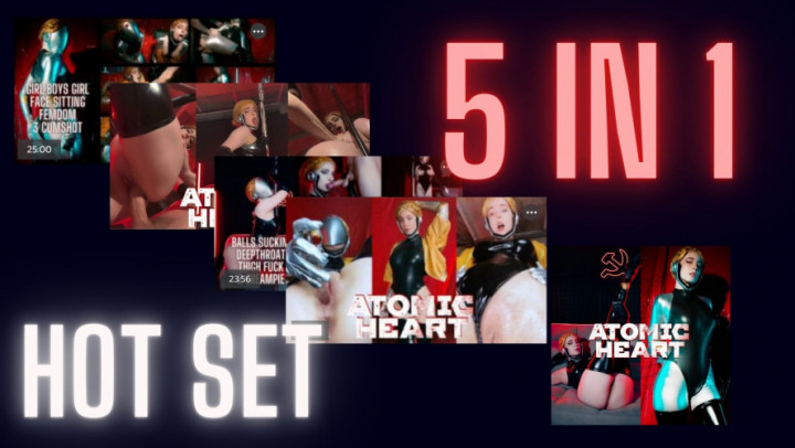 Atomic Heart. 4 videos and 1 photoset