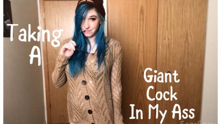 Tiny Girlfriend Takes Huge Dick Up Ass