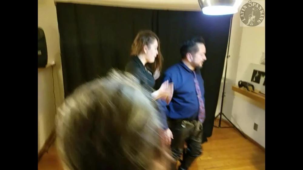 Latin Spanking - Daniella & Ivan Del Abismo Otk And Paddling Hq Mp4