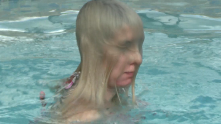 Ivy Secret & Sydney Paige Wet Hair Swim
