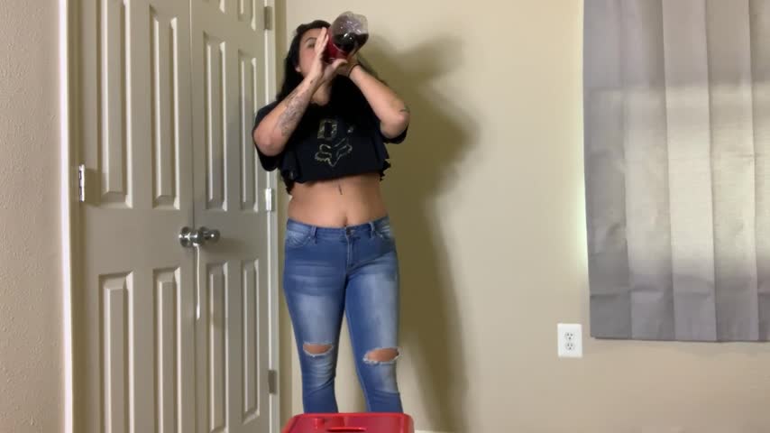 Burping and belly expansion