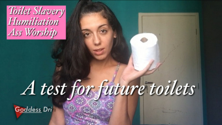 A test for future toilets