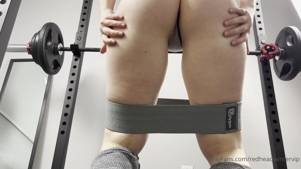 redheadwinter 07 12 2020 1386667703 I'm your personal trainer this week  Your first exercise is BANDED SQUATS. Please watch th
