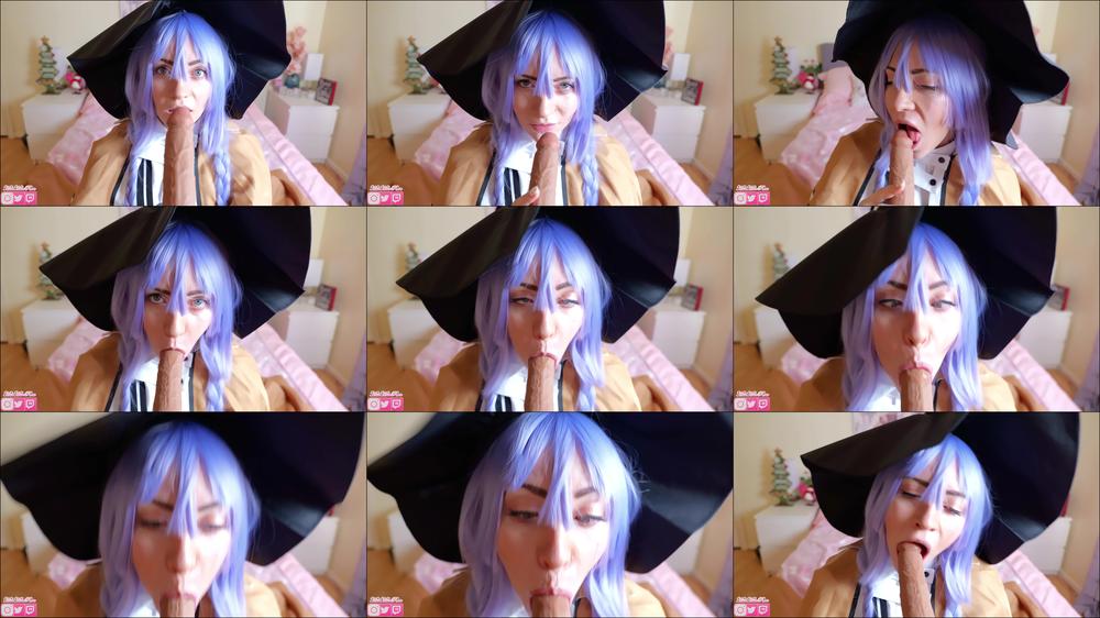 Roxy Migurdia's Ahegao Blowjob