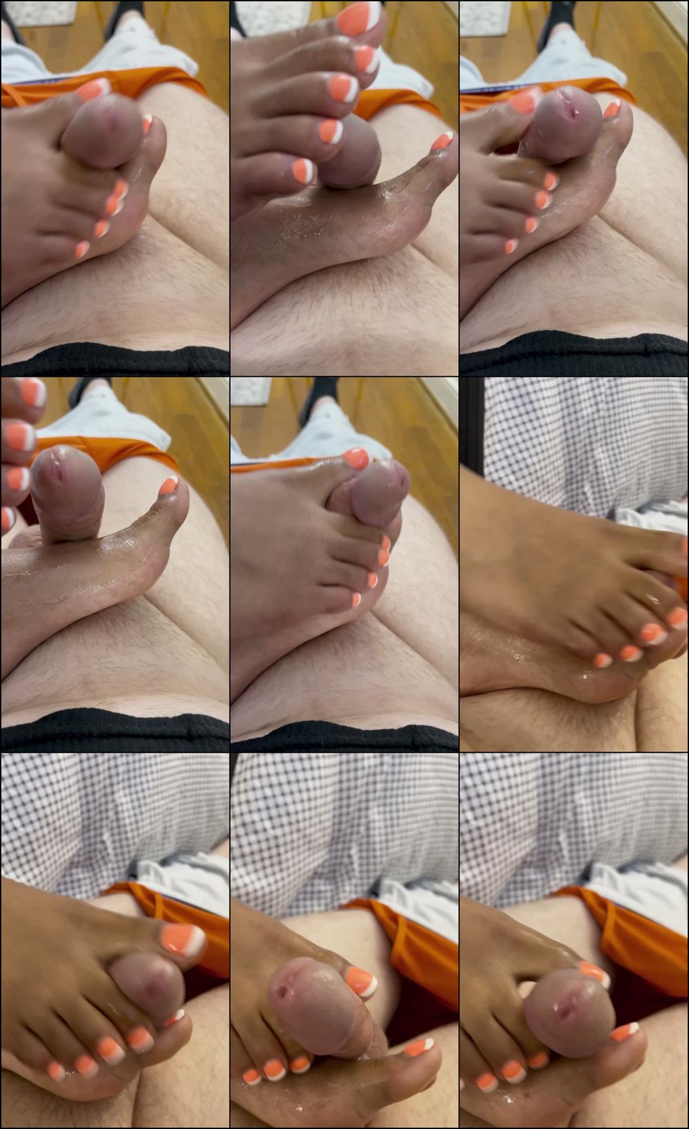 Ebony Toe Job