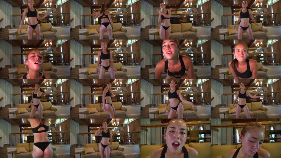 Brandibraids Sweat Fetish Full Sweat Dance And Cum