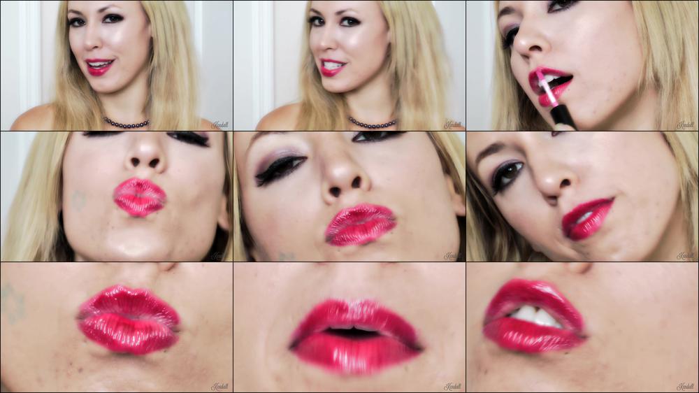 Shimmery Red Lips - April 30, 2017