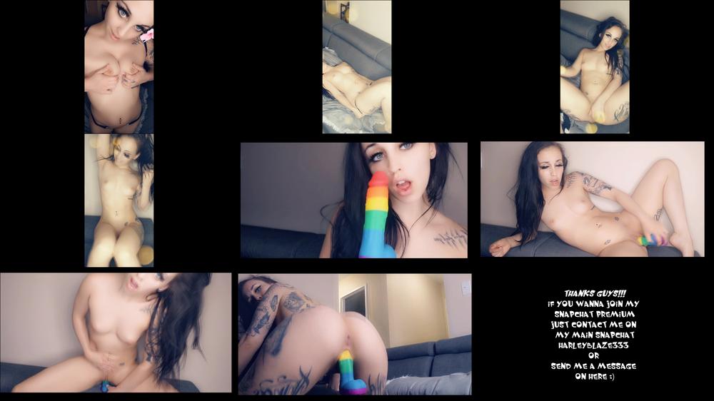 Snapchat sucking and riding dildo - June 21, 2019