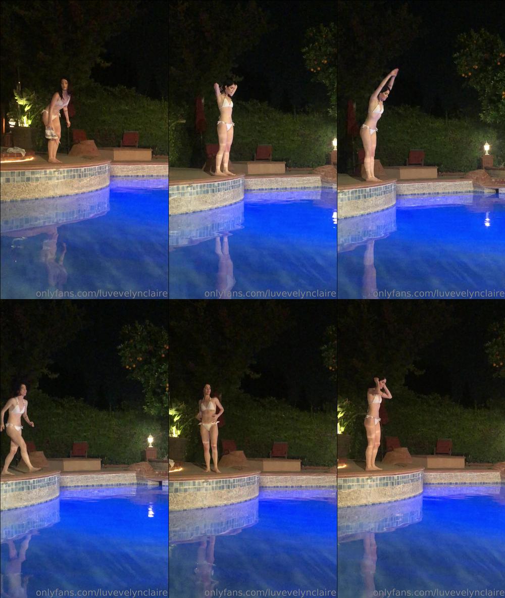 luvevelynclaire 12 05 2019 31909627 I need to practice more but we only had one shot... I knew better, I used to swim a lot, b