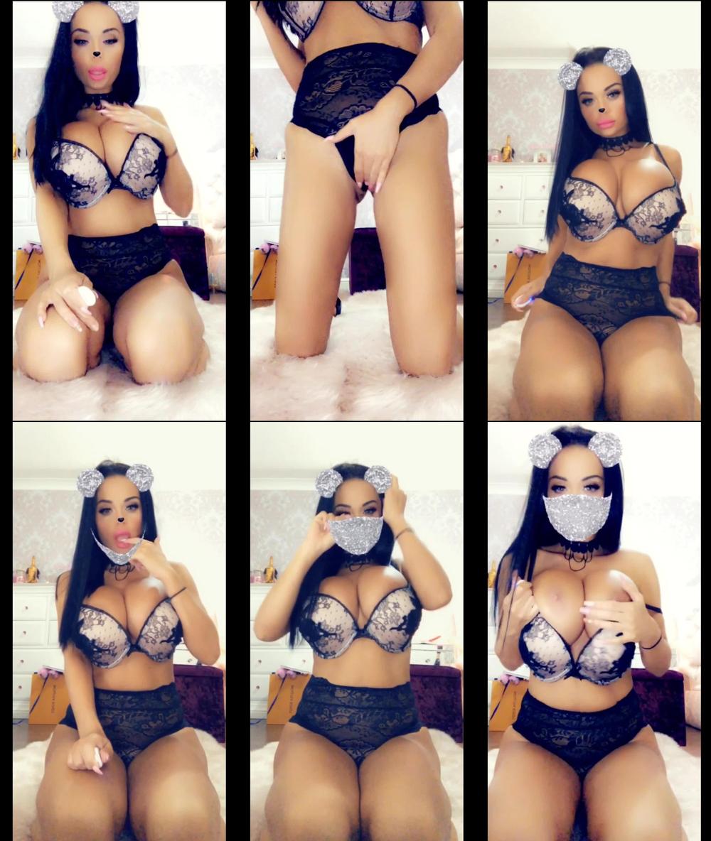 aysh32jx 01 10 2018 14086415 New video  Showing Off All Of My Body   Teasing In Sexy Black Lingerie  Like if you wa