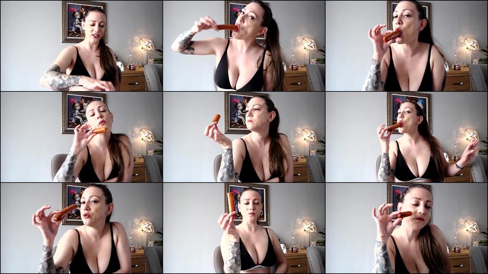 Eating a Sausage in a Super Sexy Way