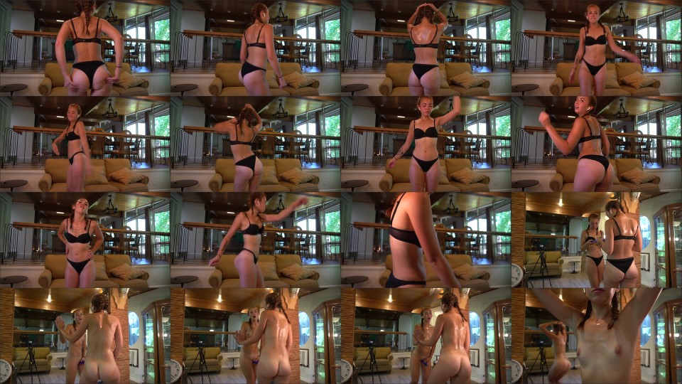 Brandibraids Full Sweat Dance Workout Masturbate