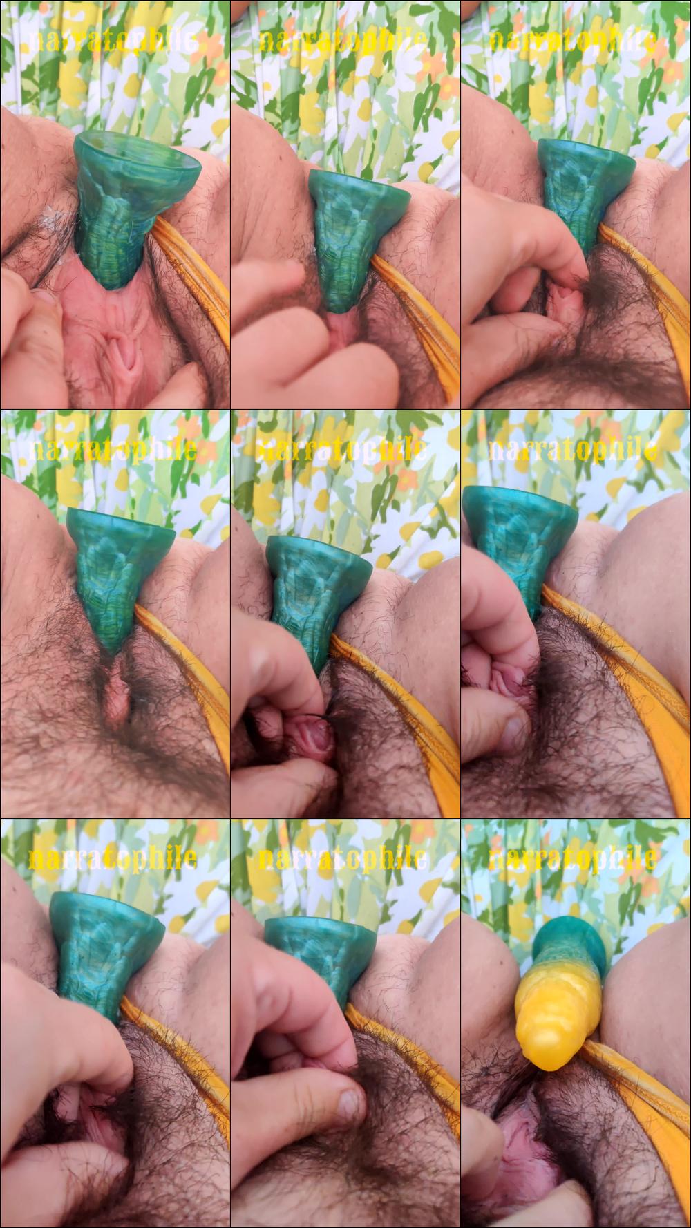 Camp Life: Jerking My Big Clit