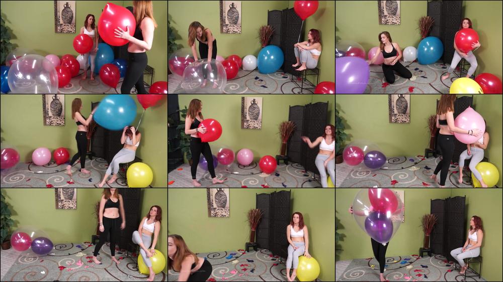 Peyton Ruins Amber's Balloon Fun