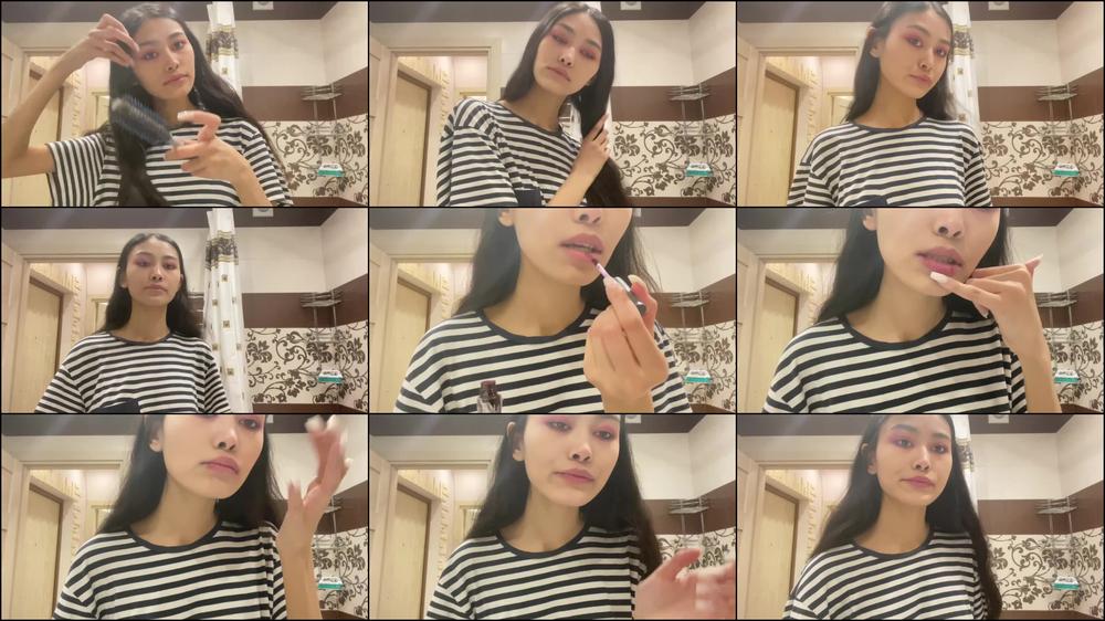 Makeup before meeting with you - April 15, 2021