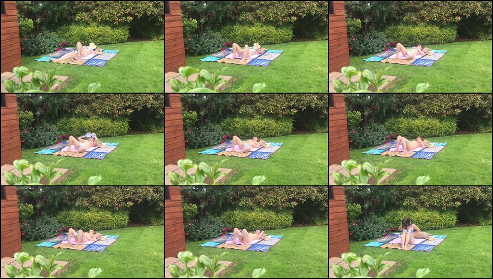 Sunbathing Turns to Pussy Play