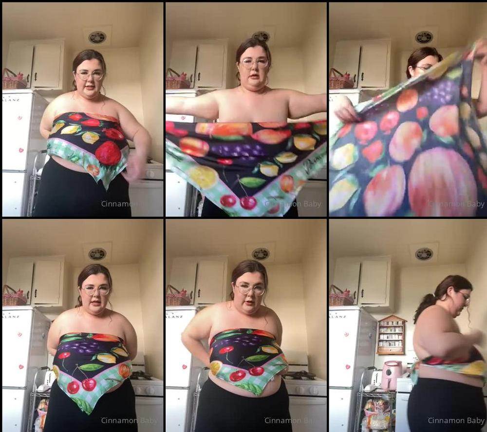 cinnamonnbaby 05 01 2022 2321257364 getting ready do u think this shirt is cute