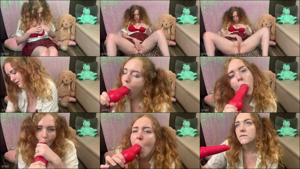 Taboo: Horny Schoolgirl Blows the Dog