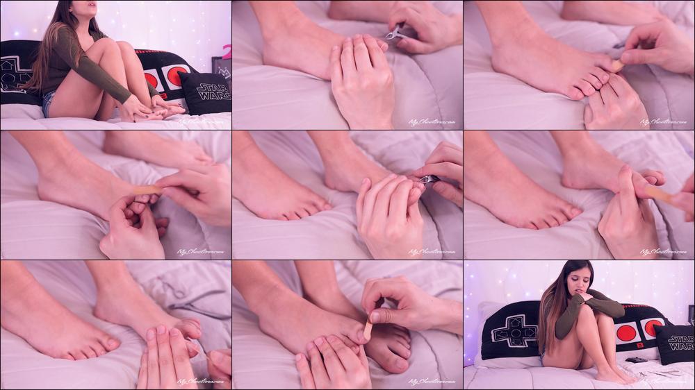 Punished by Daddy's pedicure *Custom