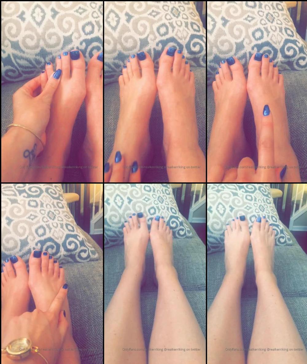 realkerriking 04 07 2019 41326842 Part 2...special treat for findom foot boys..