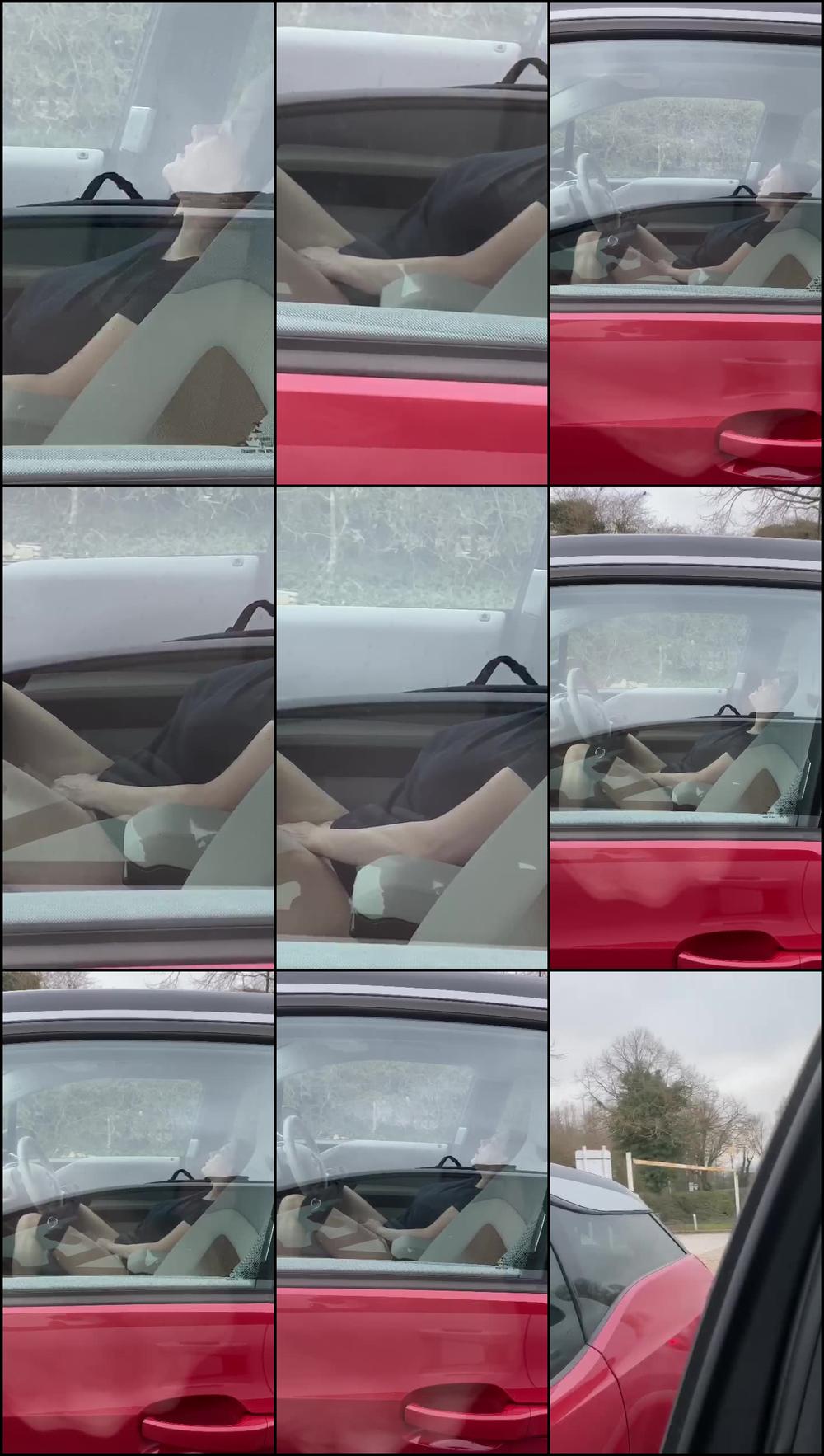 Voyeur Watching from the Car