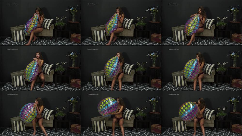 Jocelyn's Beach Ball Blow Up