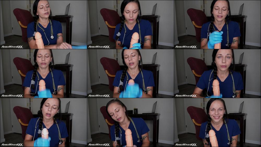 Aimeewavesxxx - Nurse Aimee Relieves Your Swollen Balls - Ma