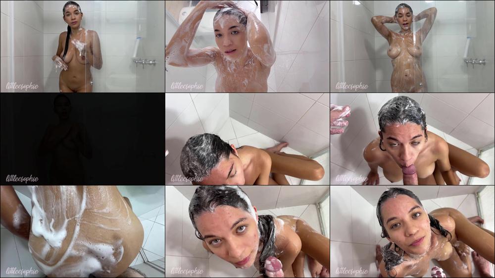 Soapy Hairjob And Fuck