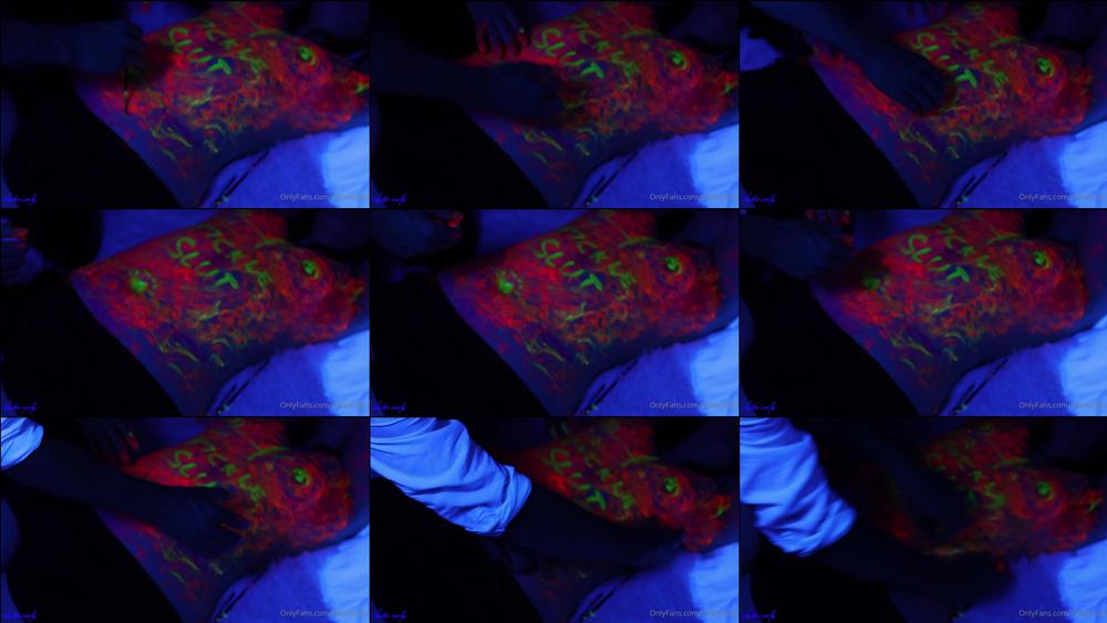 clairecoda 07 03 2022 2384904755 another extended trailer for  claire's UV paint gang tickle  part 1  is here, in which i get dominat