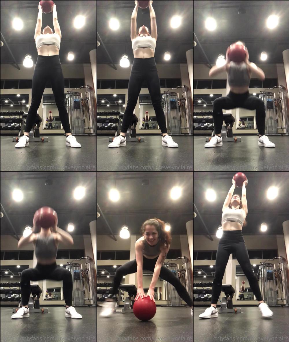 luvevelynclaire 01 03 2019 23719269 Before bed workouts feel really good.