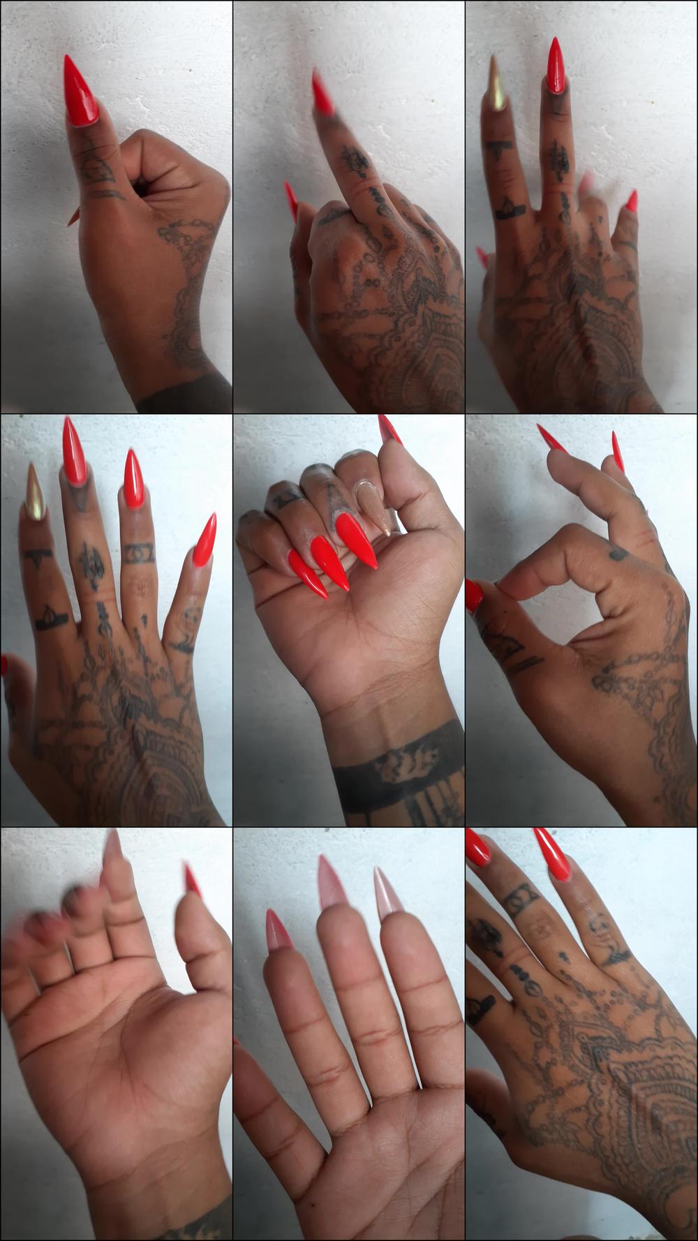 hand model and tattoos