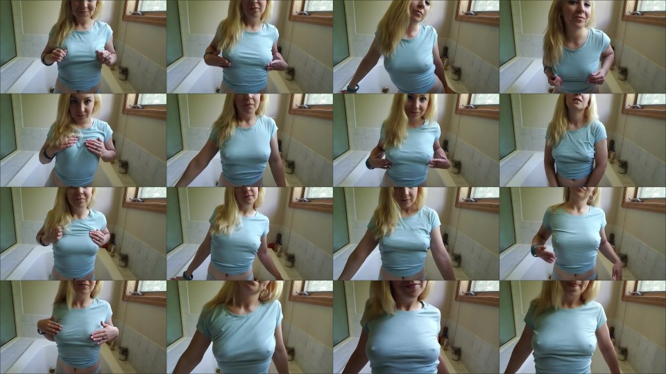 Clair Elizabeth Hard Nips T Shirt