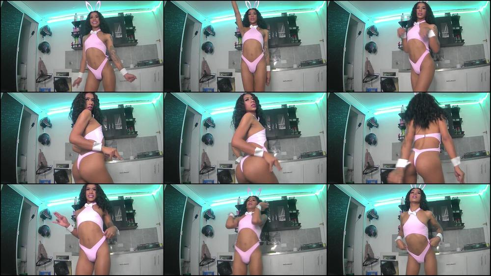 naughty bunny dancing