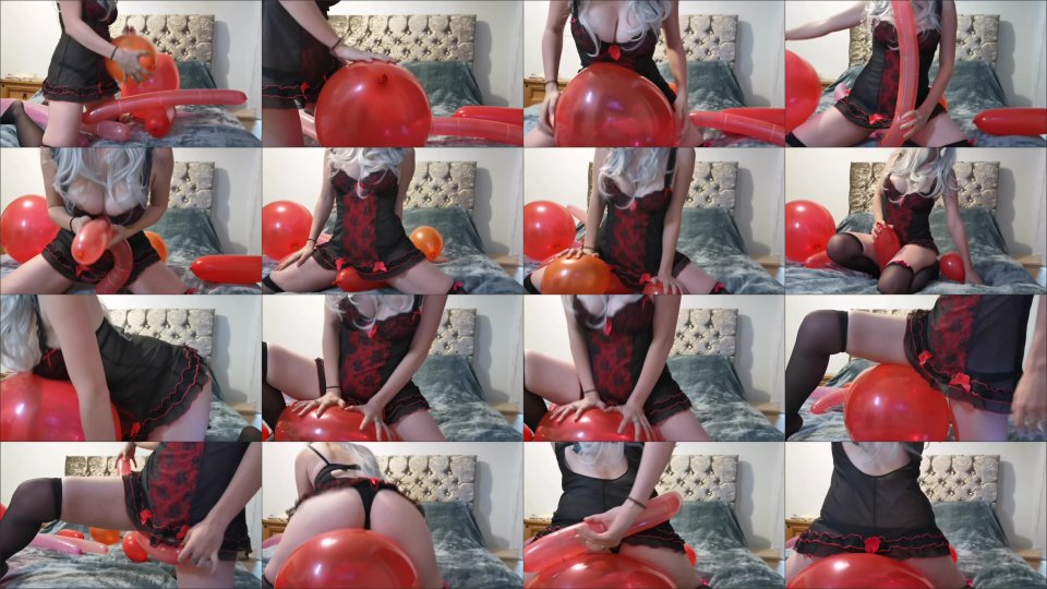 Lexi Snow Balloon Tease Non Pop