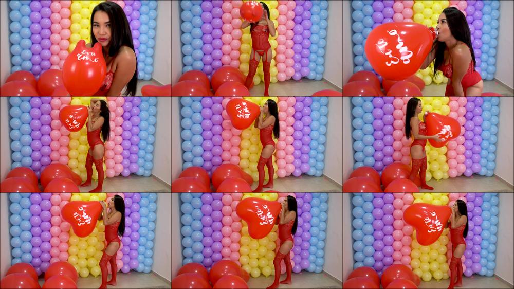 Latin Desires - Dani B2P Red Heart, A Burst Of Joy