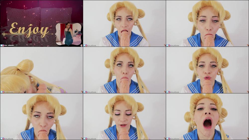 Usagi Tsukino's Ahegao Blowjob
