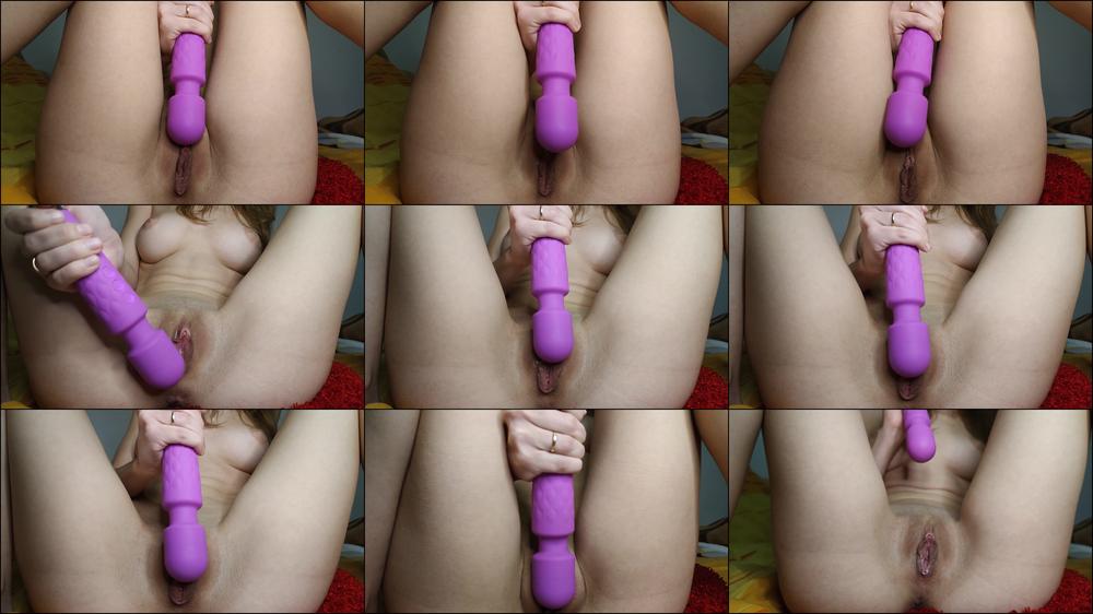 Vibrator for my pussy close-up