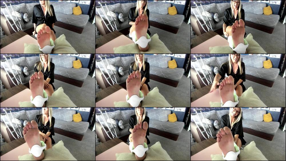 Injured Ankle Foot Fetish Joi