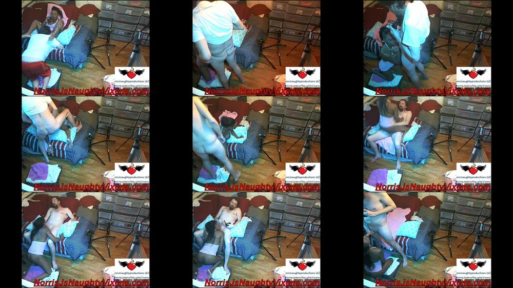 Spycam of me & Bella Star in my bedroom