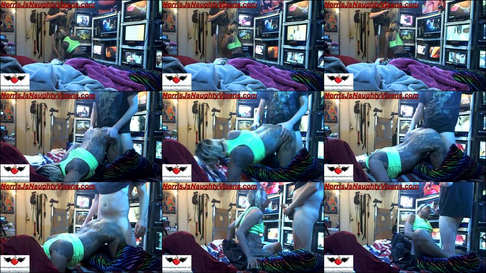 Latina Maid gives bj in my home theater