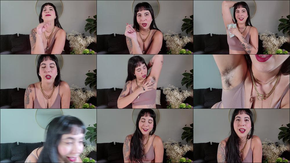 Paypig for My Hairy Armpits