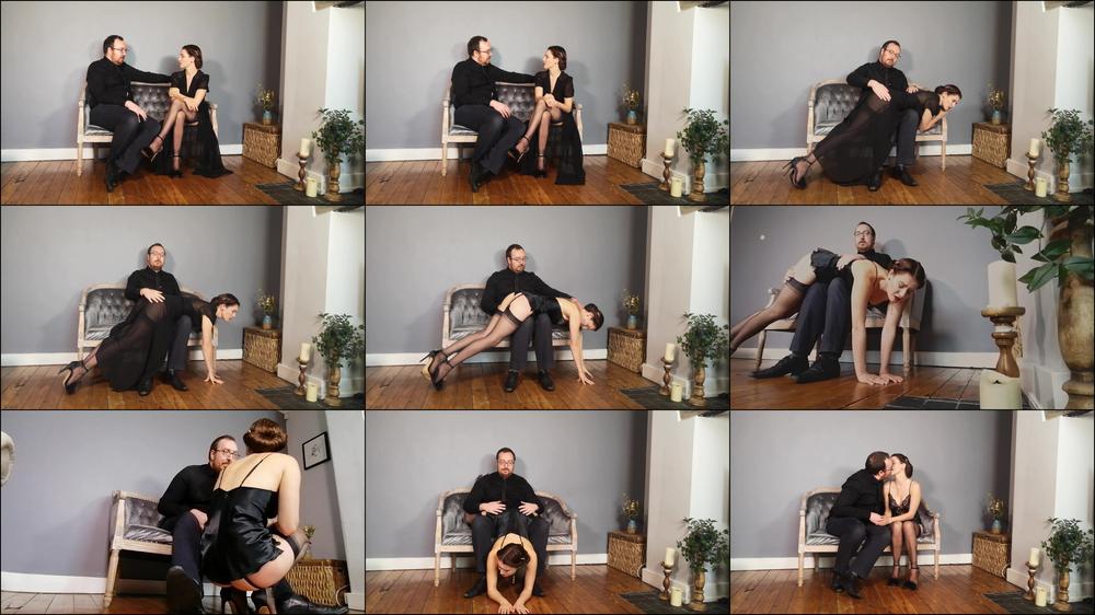 Domestic Spanking: Scarlot & Christian
